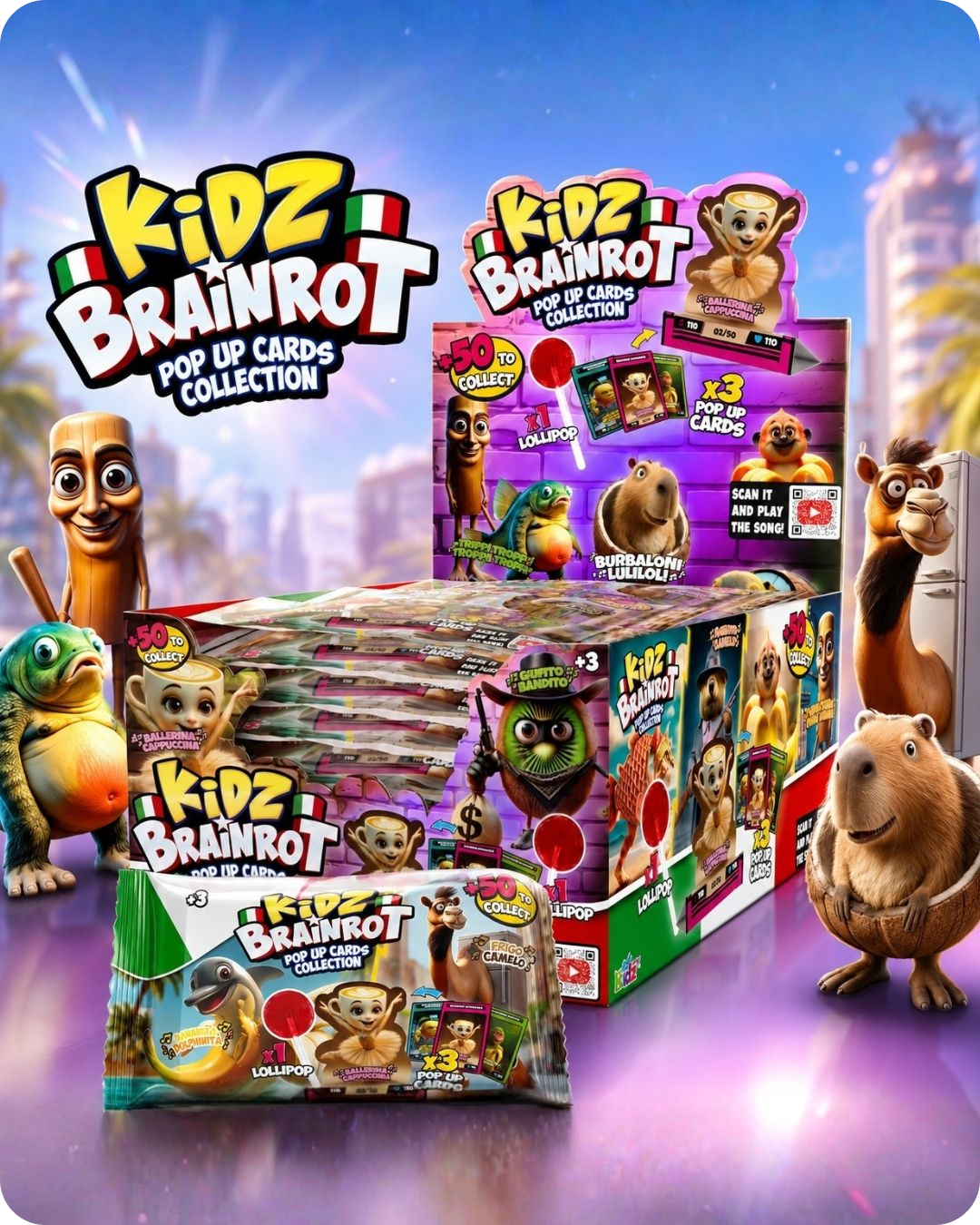 Brainrot Pop Up Card Collection